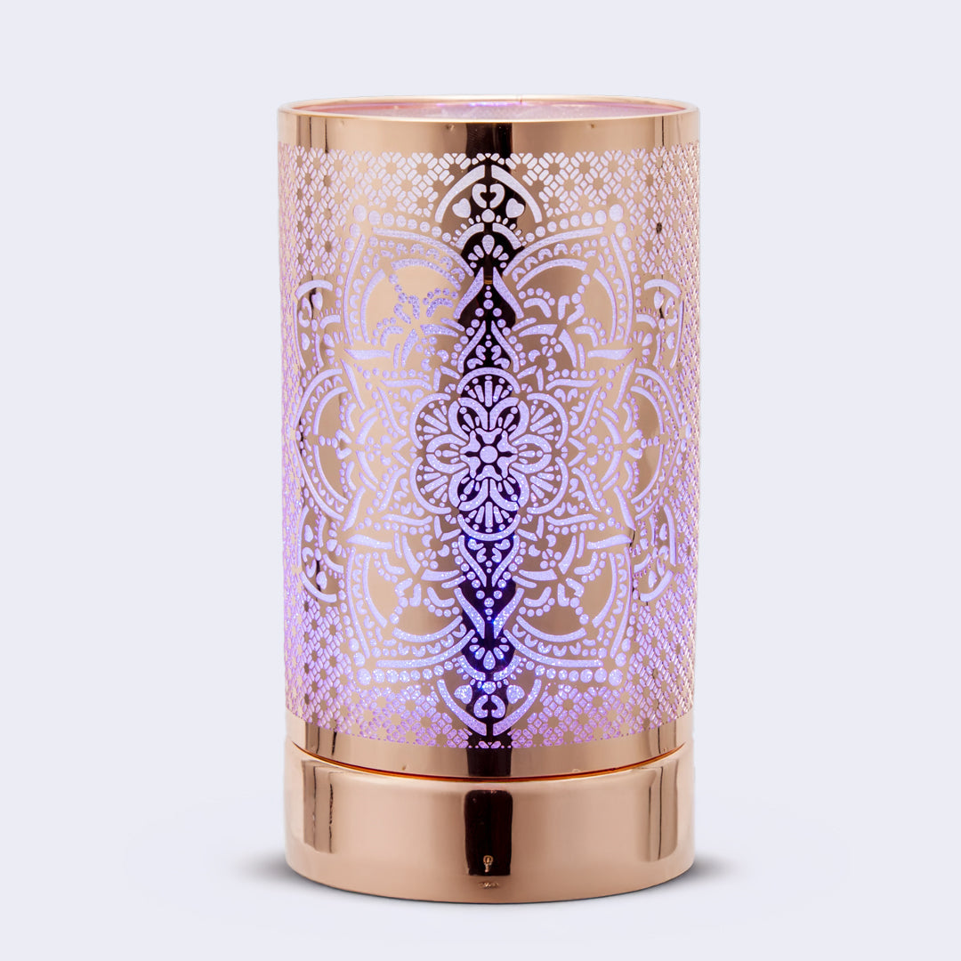 Rose Gold Mandala Warmer