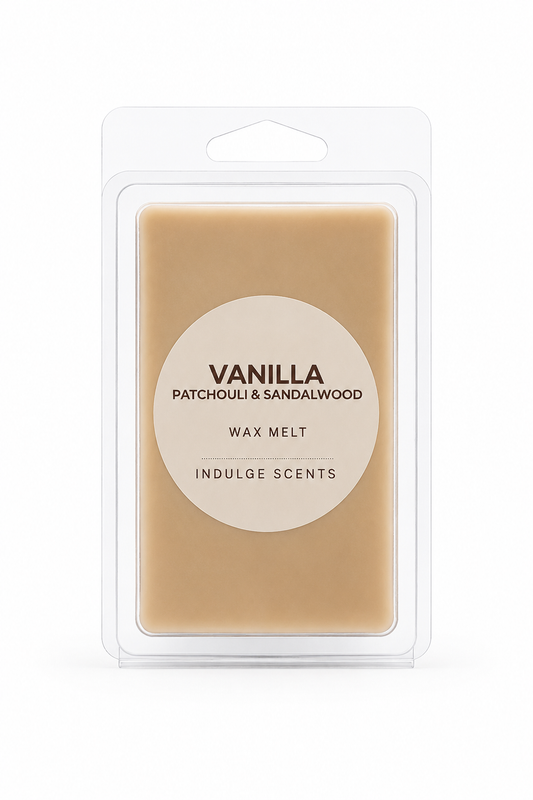 Vanilla Patchouli & Sandalwood Wax Melt